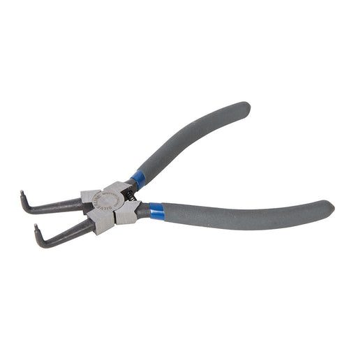 Silverline PL65 Bent Nose Internal Circlip Pliers - 180mm - Voyto Ltd Online