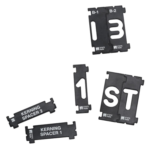 Rockler 803219 Interlock Signmakers Templates - 38mm (1-1/2") - Voyto Ltd Online