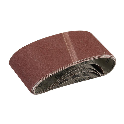Silverline 870507 Sanding Belts 65 x 410mm 5pk - 120 Grit - Voyto Ltd Online