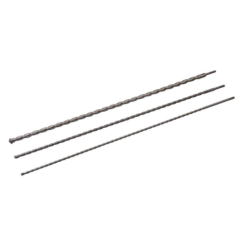 Silverline 125628 SDS Plus Masonry Drill Bit Set 3pce - 1000mm - Voyto Ltd Online