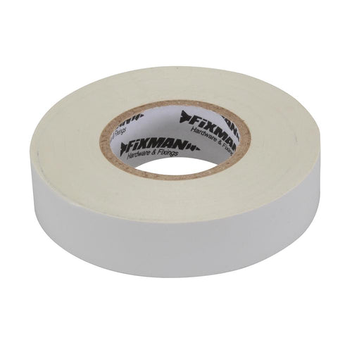 Fixman 189311 Insulation Tape - 19mm x 33m White - Voyto Ltd Online
