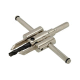 Silverline 447132 Adjustable Hole Cutter - 30 - 120mm - Voyto Ltd Online