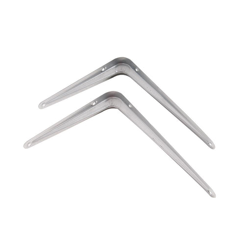 Fixman 680333 London Grey Shelf Bracket 20pce - 150 x 125mm - Voyto Ltd Online
