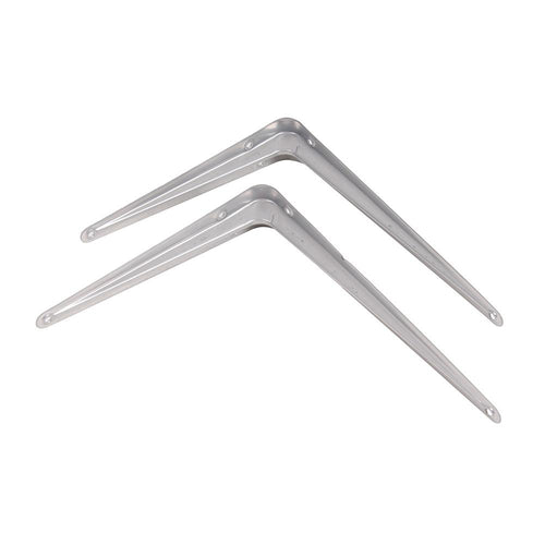 Fixman 442132 London Grey Shelf Bracket 20pce - 200 x 150mm - Voyto Ltd Online