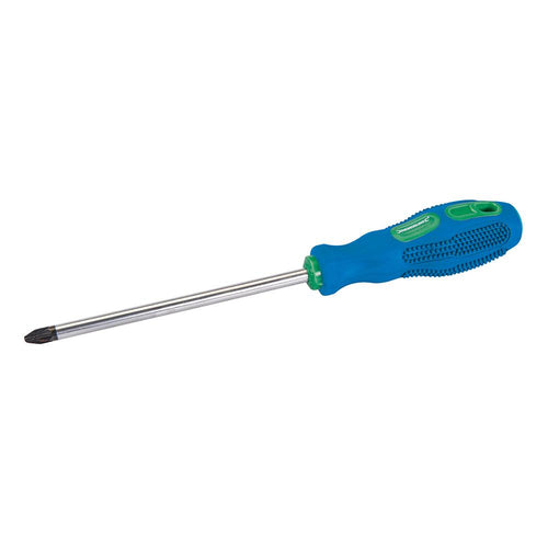 Silverline 243141 General Purpose Screwdriver Pozidriv - PZ2 x 100mm - Voyto Ltd Online