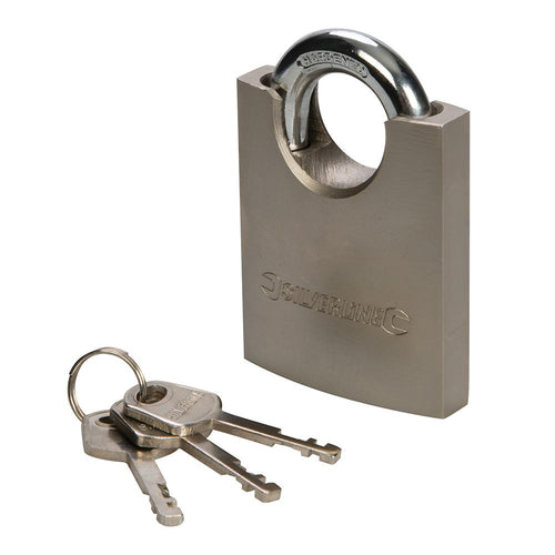 Silverline 801285 Shrouded Padlock - 60mm - Voyto Ltd Online