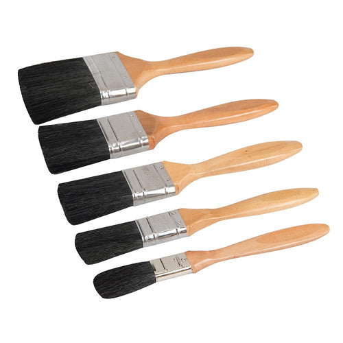 Silverline 427557 Mixed Bristle Brush Set - 5pce - Voyto Ltd Online