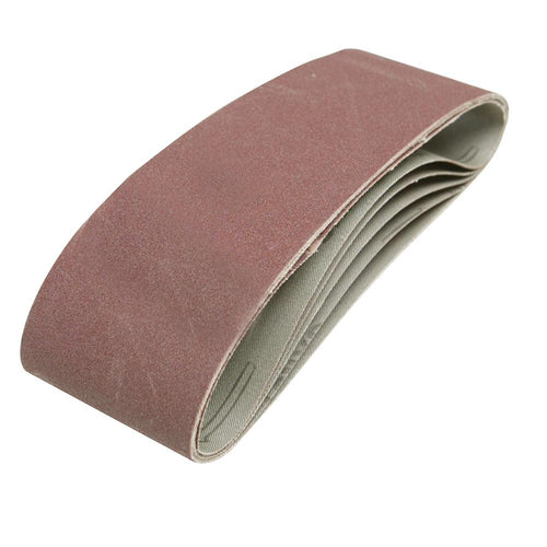 Silverline 391857 Sanding Belts 75 x 533mm 5pk - 40 Grit - Voyto Ltd Online