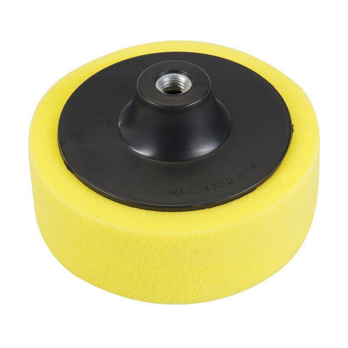 Silverline 761182 M14 Foam Polishing Head - 150mm Coarse Yellow - Voyto Ltd Online