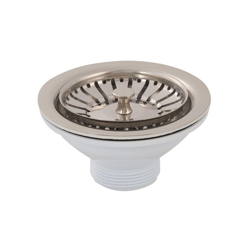 Plumbob 627913 Stemball Sink Strainer Waste - 90mm (3-1/2'') / 40mm dia - Voyto Ltd Online