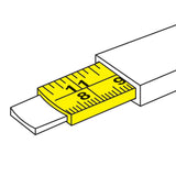 Silverline 856321 Auto Blade Lock Tape - 3m x 16mm - Voyto Ltd Online