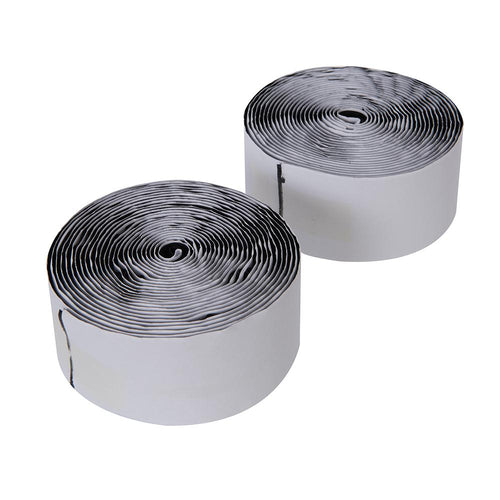 Fixman 534608 Hook & Loop Tape Black Self-Adhesive 2pce - 50mm x 5m - Voyto Ltd Online