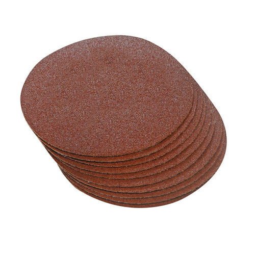 Silverline 704411 Hook & Loop Discs 250mm 10pk - 250mm 60 Grit - Voyto Ltd Online