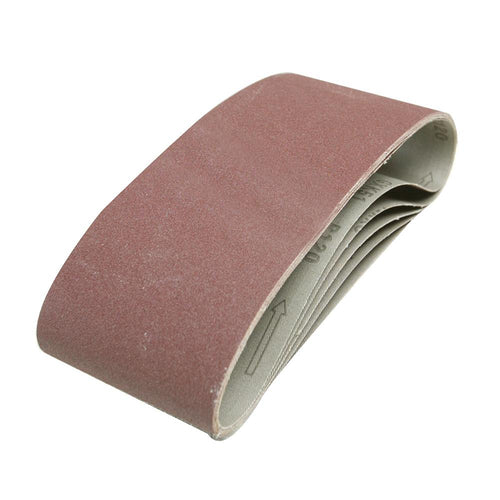 Silverline 730880 Sanding Belts 100 x 610mm 5pk - 40 Grit - Voyto Ltd Online