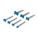 Silverline 273203 Titanium-Coated Forstner Bit Set 7pce - 12 - 35mm - Voyto Ltd Online