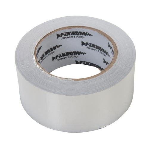 Fixman 190288 Aluminium Foil Tape - 50mm x 45m - Voyto Ltd Online