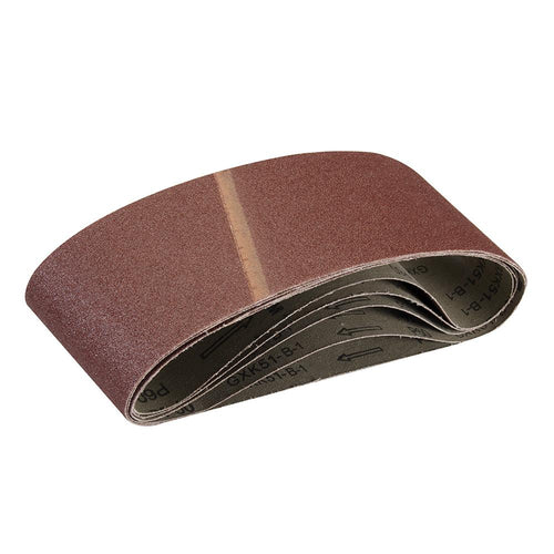 Silverline 196070 Sanding Belts 100 x 610mm 5pk - 60 Grit - Voyto Ltd Online
