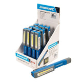 Silverline 753301 LED Pocket Light Display Box 12pce - COB LED 1.5W 12pce - Voyto Ltd Online
