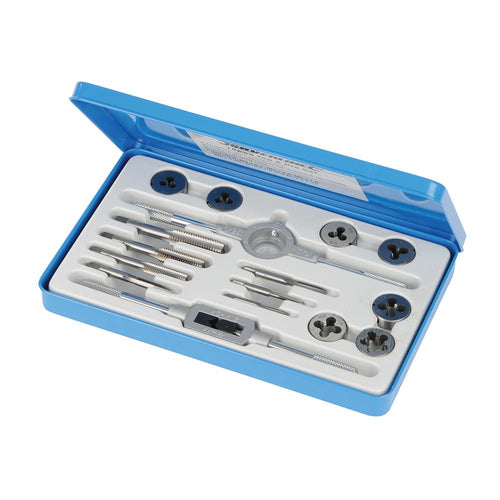 Silverline MS53 Tap & Die Set Metric 10pce - 10pce - Voyto Ltd Online
