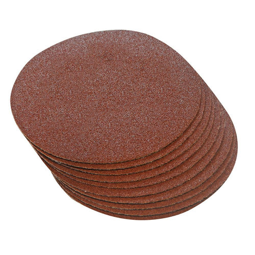 Silverline 298538 Hook & Loop Discs 300mm 10pk - 300mm 60 Grit - Voyto Ltd Online