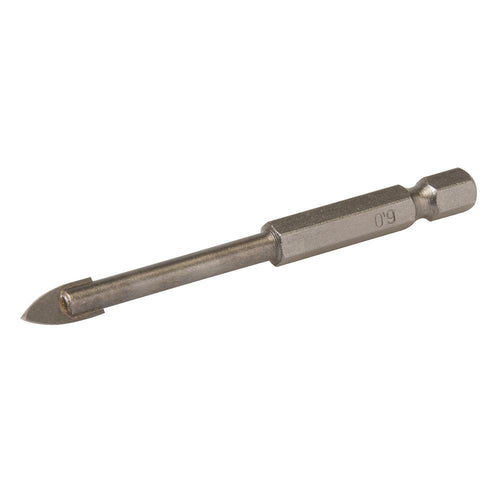 Silverline 128963 Tile & Glass Drill Bit Hex Shank - 6mm - Voyto Ltd Online