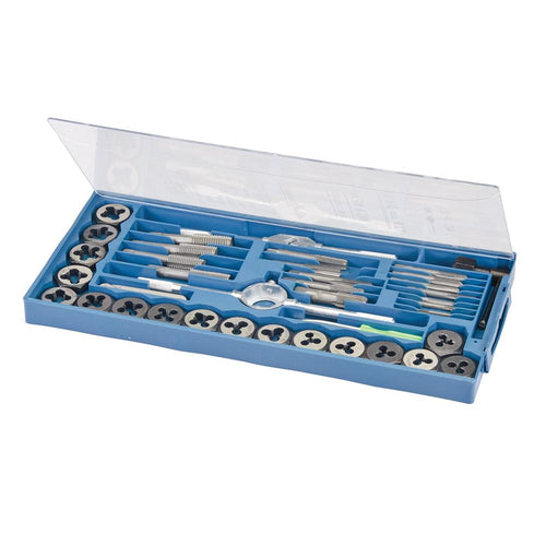 Silverline 823533 Expert Tap & Die Set 16pce - Metric - Voyto Ltd Online