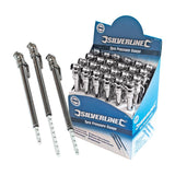 Silverline 380152 Tyre Pressure Gauge Display Box 24pce - 10 - 100psi - Voyto Ltd Online