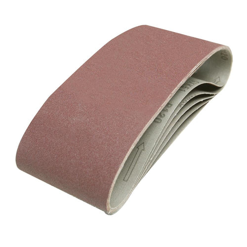 Silverline 846448 Sanding Belts 100 x 610mm 5pk - 120 Grit - Voyto Ltd Online