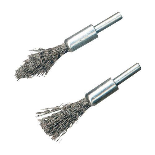 Silverline 190316 Steel De-Carb Brush Set 2pk - 6mm Shank - Voyto Ltd Online
