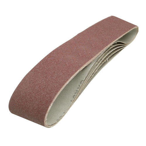 Silverline 186813 Sanding Belts 100 x 915mm 5pk - 80 Grit - Voyto Ltd Online