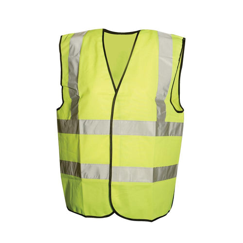 Silverline 633561 Hi-Vis Waistcoat Class 2 - XL 116-124cm (46-49") - Voyto Ltd Online