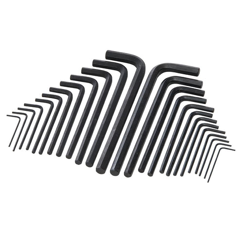 Silverline HK25L Hex Key Long Series Set 25pce - Metric & AF - Voyto Ltd Online