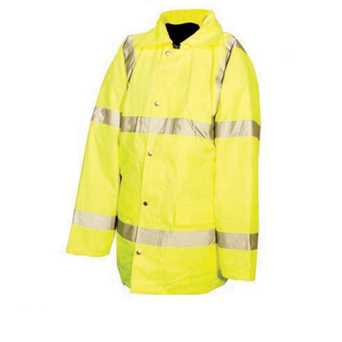 Silverline 633566 Hi-Vis Jacket Class 3 - XL 108-116cm (42-46") - Voyto Ltd Online