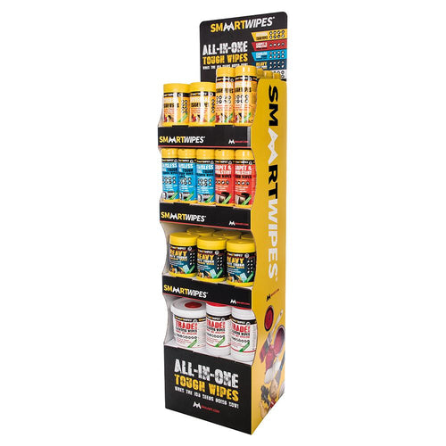 Smaart 429404 SmaartWipes Free-Standing Display Unit - 4 shelves - Voyto Ltd Online