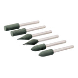 Silverline 719801 Rotary Tool Rubber Polishing Point Set 6pce - 6mm Dia - Voyto Ltd Online