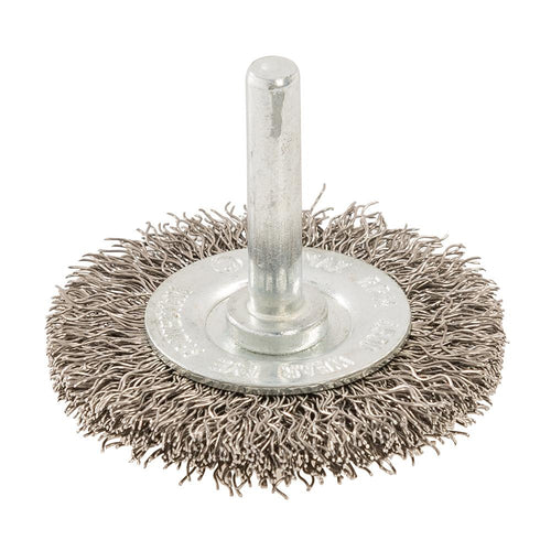 Silverline 571536 Rotary Steel Wire Wheel Brush - 50mm - Voyto Ltd Online