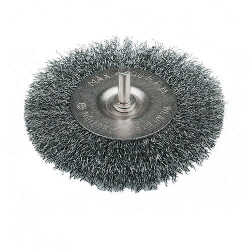 Silverline PB01 Rotary Steel Wire Wheel Brush - 75mm - Voyto Ltd Online