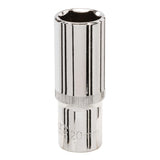 Silverline 117659 Deep Socket 1/2" Drive 6pt Metric - 20mm - Voyto Ltd Online