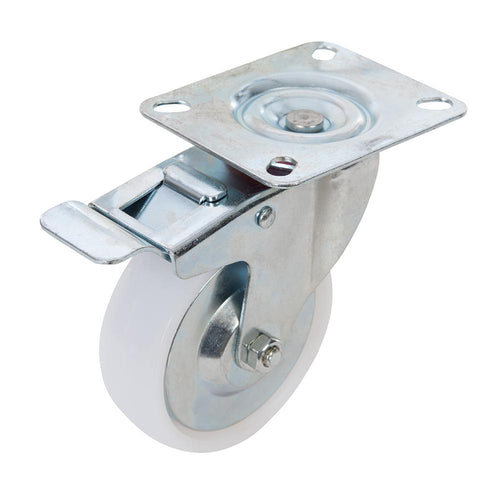 Fixman 392366 Braked Swivel Polypropylene Castor - 100mm 125kg - Voyto Ltd Online