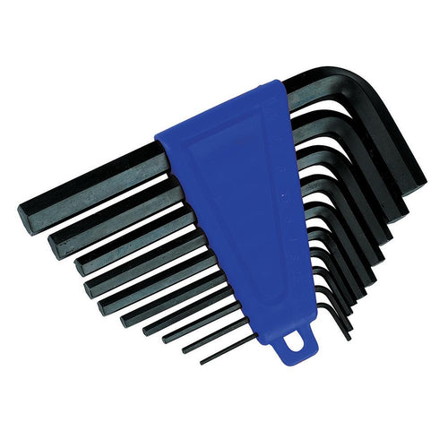 Silverline HK19 Hex Key Set 10pce - 1/16" - 3/8" - Voyto Ltd Online