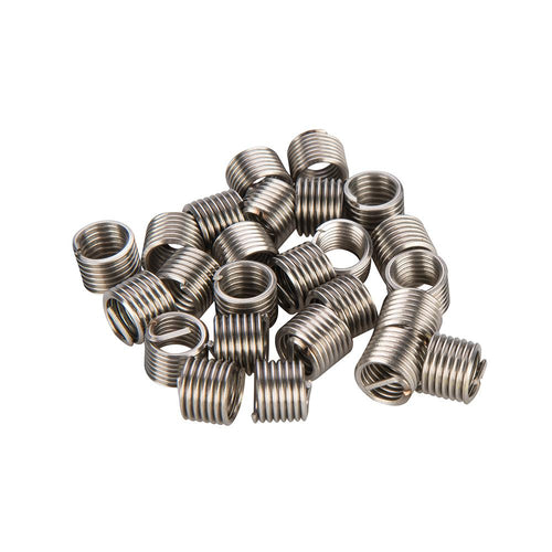 Silverline 435675 Helicoil Type Thread Inserts - M6 x 1.0mm x 1D 25pk - Voyto Ltd Online