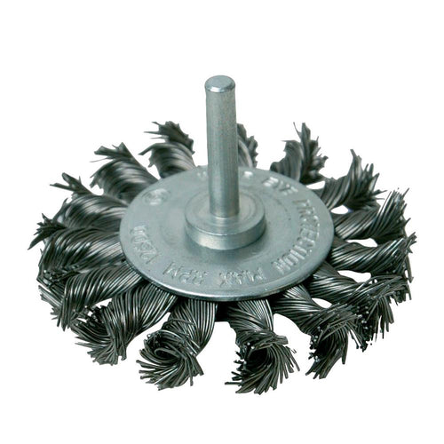 Silverline 456933 Rotary Steel Twist-Knot Wheel - 75mm - Voyto Ltd Online