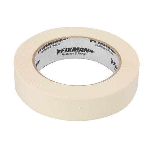 Fixman 192532 Masking Tape - 25mm x 50m - Voyto Ltd Online