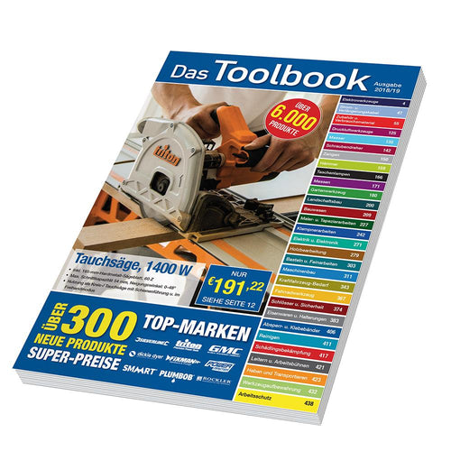 Silverline 989999 Toolbook List Price Catalogue - A5 German - Voyto Ltd Online