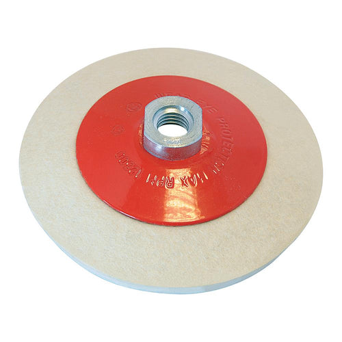 Silverline 105864 Bevelled Felt Buffing Wheel - 115mm - Voyto Ltd Online