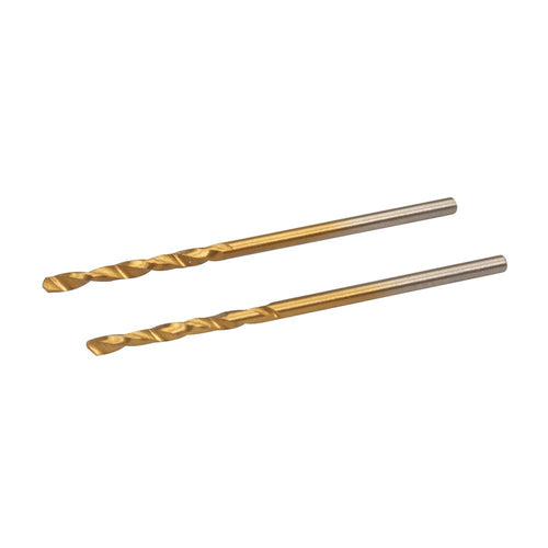Silverline 993023 HSS Titanium-Coated Drill Bits 2pk - 2.0mm - Voyto Ltd Online
