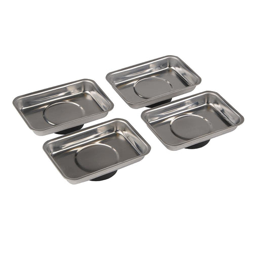 Silverline 250007 Magnetic Tray Set 4pce - 95 x 65mm - Voyto Ltd Online