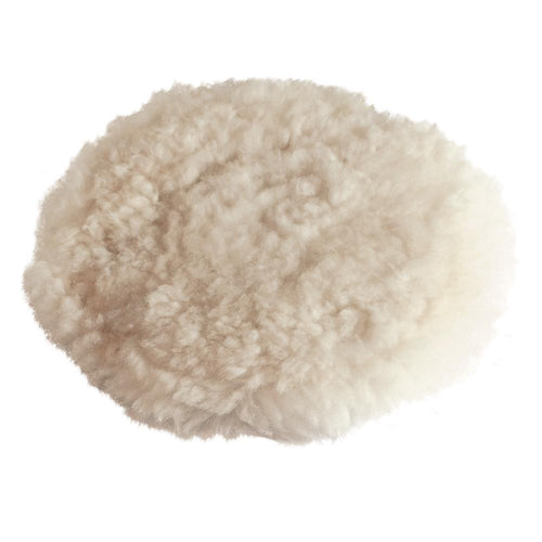 Silverline 107974 Hook & Loop Lambswool Bonnet - 180mm - Voyto Ltd Online