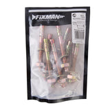 Fixman 894162 Through Bolts 10pk - M10 - 10 x 40 x 100mm - Voyto Ltd Online