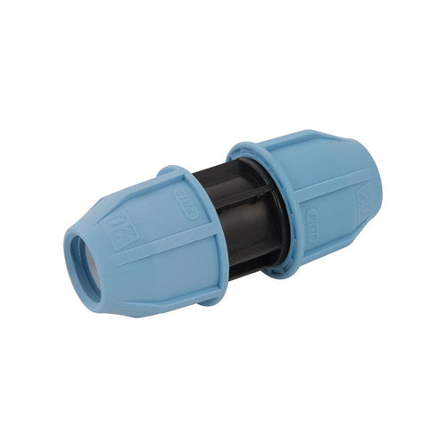 Plumbob 706104 MDPE Straight Pipe Coupling - 20 x 20mm - Voyto Ltd Online